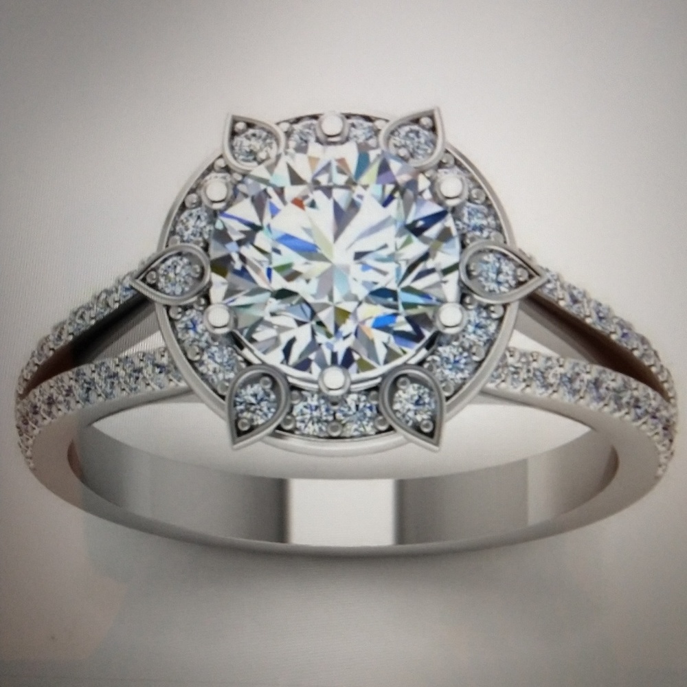 WHITE SAPPHIRE RING